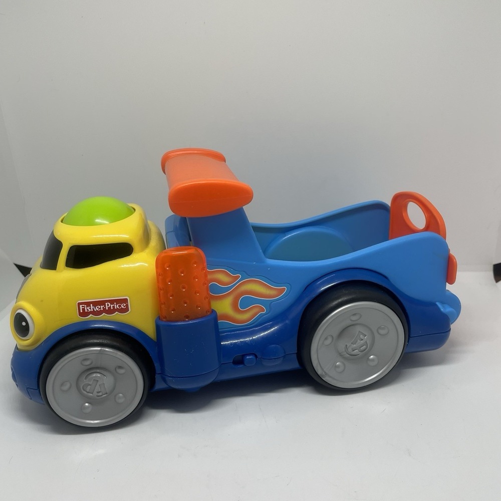 Fisher Price Lil Zoomers‎ Rockin Roll Truck Music Light Sound Baby